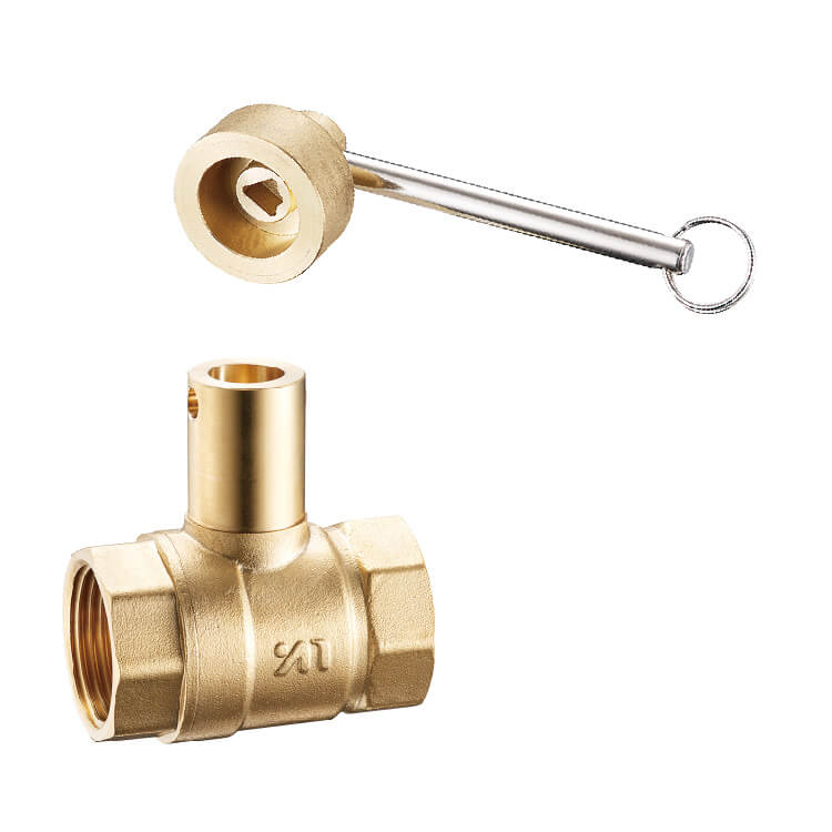 玉暖閥門(mén) - 1422三角型鎖閉閥(可加掛鎖)