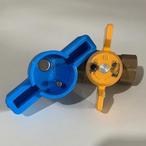 天然氣磁性鎖閉閥的正確打開技巧